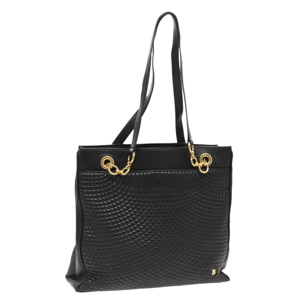 Bally Vintage Quilted Leather